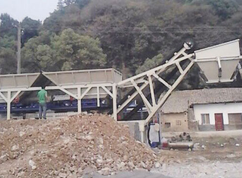 高性能穩(wěn)定土拌合站，道路工程好伙伴